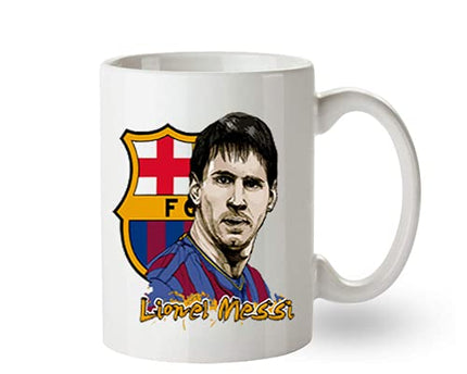 Lionel Messi FCB l Gift for Every Occasion l Printed Ceramic Coffee Mug
