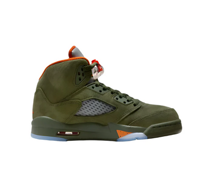 Men's Nike Air Jordan 5 Retro Olive Shoes
