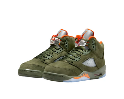 Men's Nike Air Jordan 5 Retro Olive Shoes