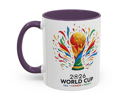 Uruguay Vamos Uruguay Mug, Accent Coffee Mug, Soccer World Cup, Gift for Dad