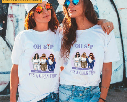It's A Girls Trip - Bestie T-shirt - Gift For Bestie Best Friends Girl - Customized T-shirt