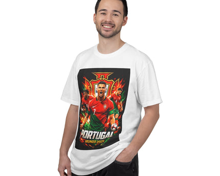 Portugal Football Poster T-Shirt, Ronaldo Mundo 2026 World Cup, CR7, Portugal Flag