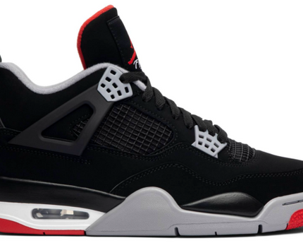 Men's Air Jordan 4 Bred Shoes