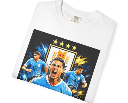 Uruguay National Team Soccer Shirt, World Cup 2026 Tee, Uruguay Flag