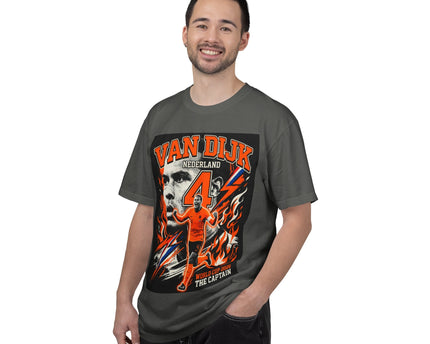 Netherlands Football Captain Shirt, World Cup 2026 Soccer Tee, Netherlands flag