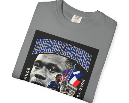 Eduardo Camavinga Soccer Player T-Shirt, 2026 World Cup Back Print, France Soccer T-shirt
