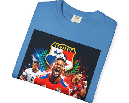 Panama Soccer Players T-shirt, 2026 World Cup Back Print,Panama Flag