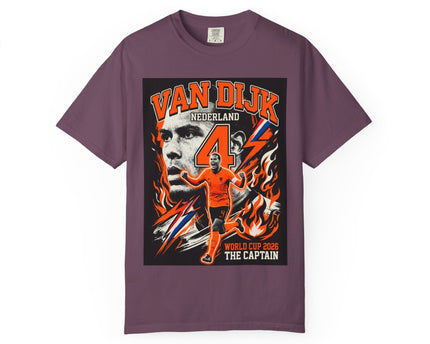 Netherlands Football Captain Shirt, World Cup 2026 Soccer Tee, Netherlands flag