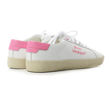 Men's Saint Laurent Court Classic SL06 Pink Sneakers