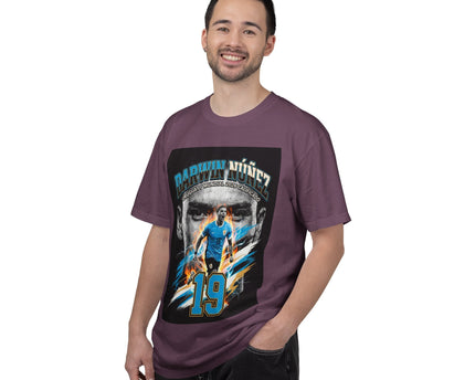 Darwin Nunez 19 Soccer Player T-Shirt, 2026 World Cup Tee, Uruguay Flag