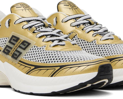 Men's Givenchy Baskets NFNTY-52 Golden White Sneakers