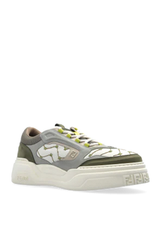 Men's Fendi Roma Match Green Sneakers