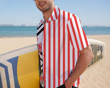 Cool Man Summer Hawaii Cool Customization- Personalized Customized Hawaiian shirt - Summer Hawaiian shirt