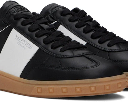 Men's Valentino Garavani Upvillage Low-Top Black Sneakers