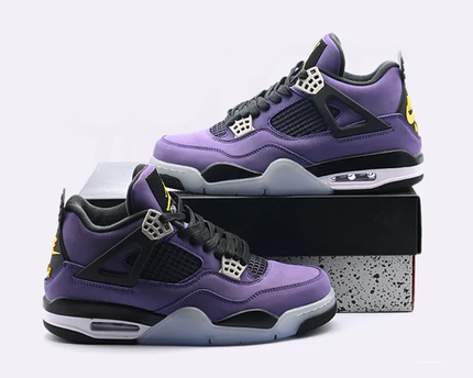 Men's Air Jordan 4 Imperial Purple Shoes