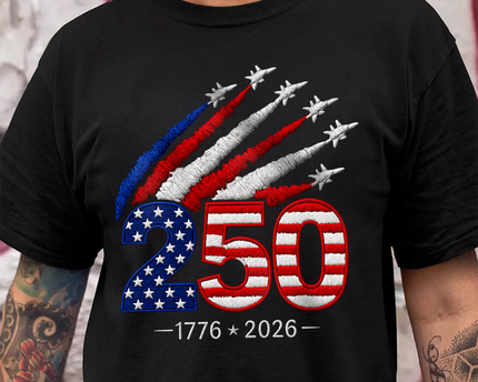 1776–2026 America Anniversary Dark Shirt Custom Gift for Dad