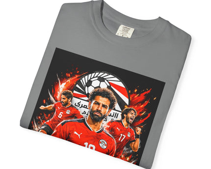 Egypt Football Players T-shirt, 2026 World Cup Back Trophy Design, Egypt Flag