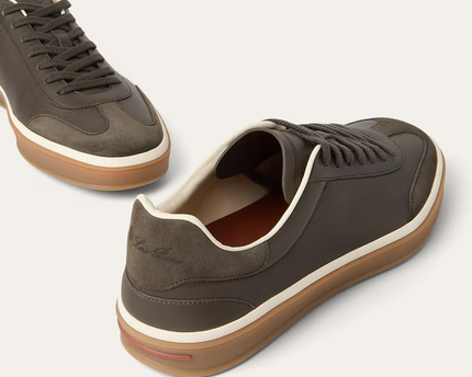 Men's Loro Piana Tennis Walk Old England Sneakers
