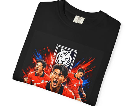 Korean Soccer Players T-Shirt, 2026 World Cup Korea Football Tee, Korea Flag