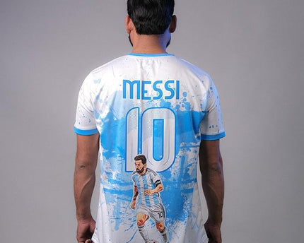 Goat Edition Personalized White Football Jersey | Custom Name & Number International Fanwear