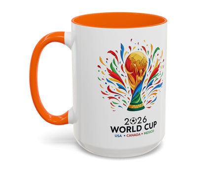 Uruguay Vamos Uruguay Mug, Accent Coffee Mug, Soccer World Cup, Gift for Dad