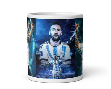 Messi - Football Sports Theme Ceramic Coffee and Printed Mug Ideal