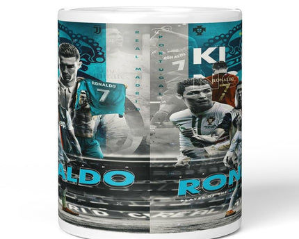 PrintWala Ronaldo Mug Footballer Printed Cup