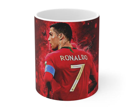 Ronaldo Best Poster Designer Coffee Mug for Lovers of Football