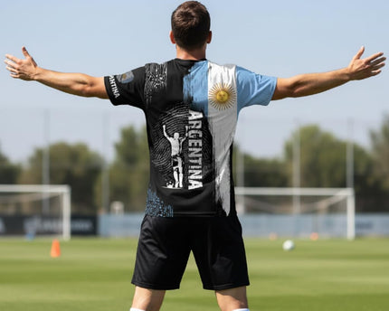 REVENEVER Soccer Jersey for Men Short Sleeve Training Shirt Breathable Sport Casual T Shirt for Soccer Fans