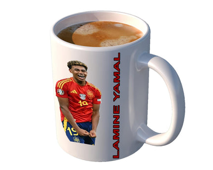 Charming Creations Lamine Yamal Football Printed Ceramic Mug