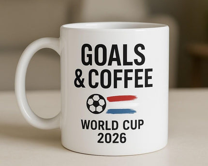 Football World Cup Goals Coffee Designer Coffee Mug for Football Lovers