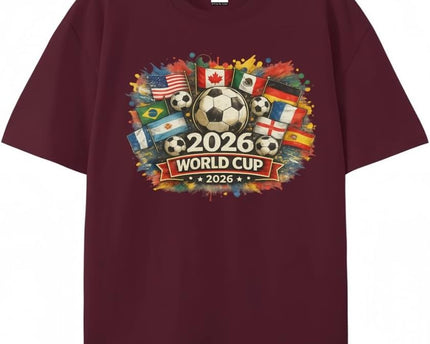 2026 Retro Soccer Shirt, Soccer Tournament Gift Tee,Footbal