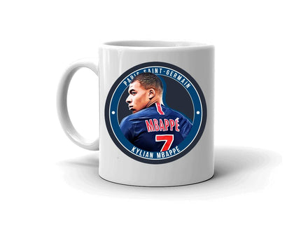 Ceramic Mbappe Soccer Fans Coffee Mug