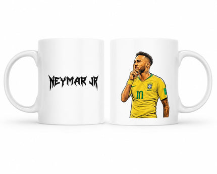 Neymar Inspired Coffee Mug, Ceramic Coffee Cup