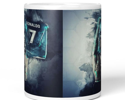 PrintWala Ronaldo Mug Footballer Printed Cup