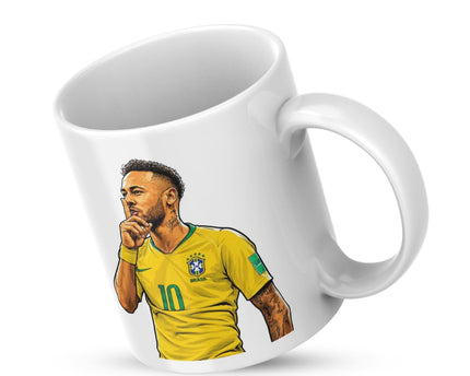 Neymar Inspired Coffee Mug, Ceramic Coffee Cup