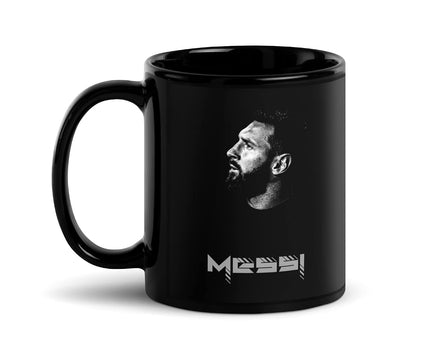 Lionel Messi Designer Printed Black Coffee Mug