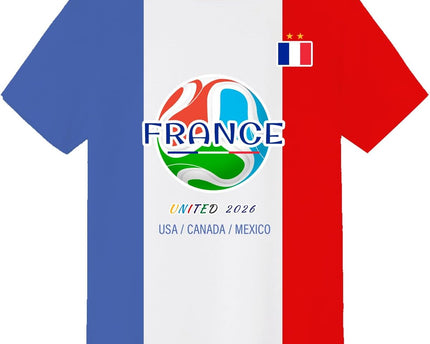 TeeTea Soccer Jersey Size S-L, 2026 North America Soccer Cup Merchandise, Soccer Fan Jersey Breathable, Team USA