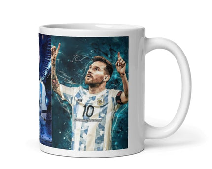 Messi - Football Sports Theme Ceramic Coffee and Printed Mug Ideal