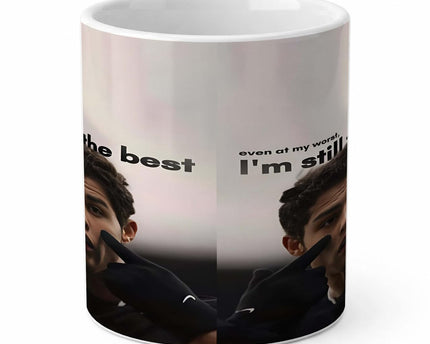 Cristiano Ronaldo Even At My Worst Printed Cup