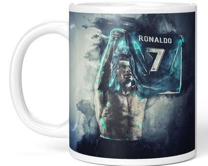 PrintWala Ronaldo Mug Footballer Printed Cup