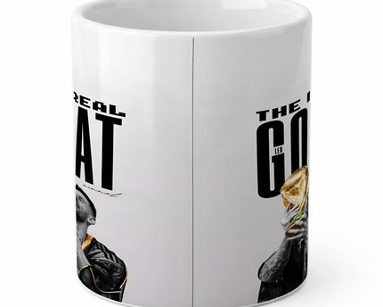 Lionel Messi The Real Goat Printed Cup