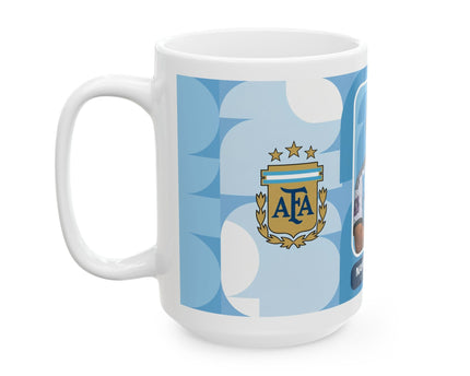 Argentina Soccer Player Nahuel Molina Mug — Ceramic Coffee Cup, World Cup 2026