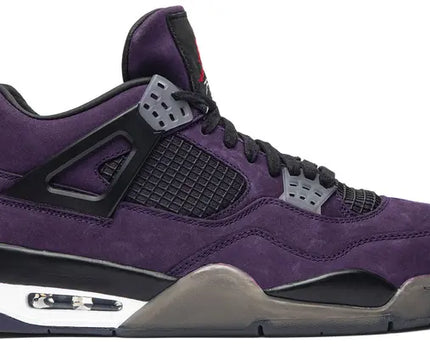 Men's  Air Jordan 4  'Purple Suede - White Midsole' Shoes