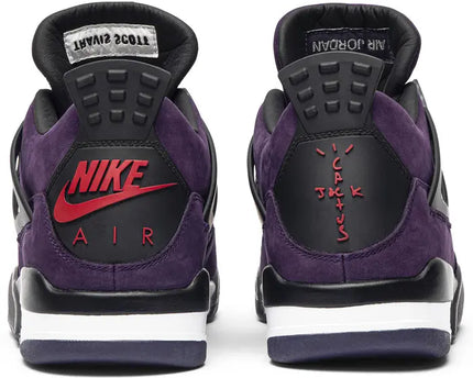Men's  Air Jordan 4 'Purple Suede - White Midsole' Shoes
