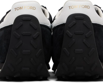 Men's Tom Ford Mick Panelled Black Sneakers