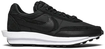 Men's Sacai x Nike LVD Waffle Daybreak Black Nylon Shoes
