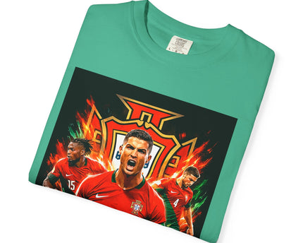 Portugal Football Poster T-Shirt, Ronaldo Mundo 2026 World Cup, CR7, Portugal Flag