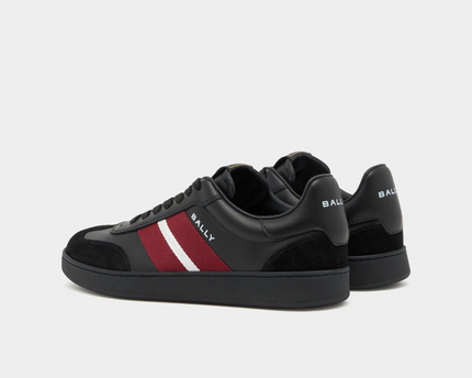 Men's Bally Retro Crest Black Sneaker