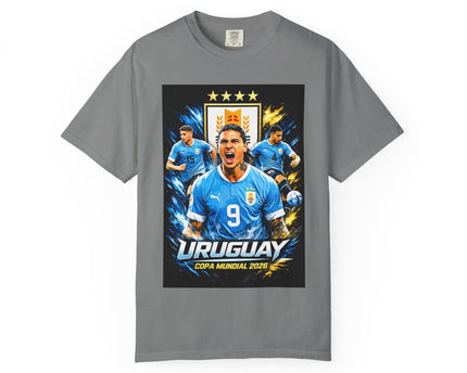 Uruguay National Team Soccer Shirt, World Cup 2026 Tee, Uruguay Flag